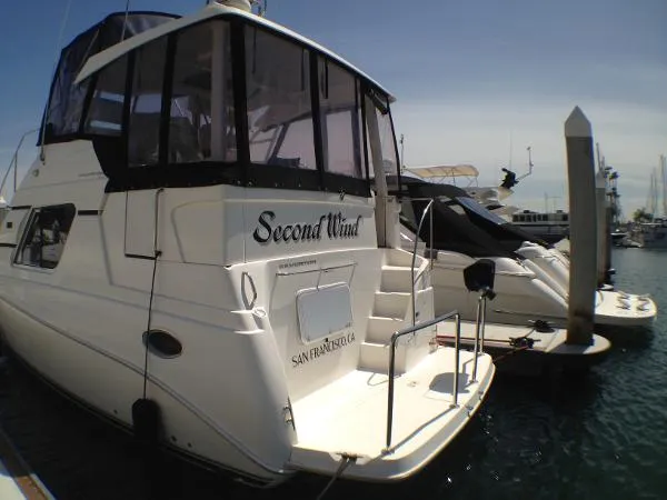 Slide: The Image of Silverton 352 aft cabin motor yacht 2000 - 2