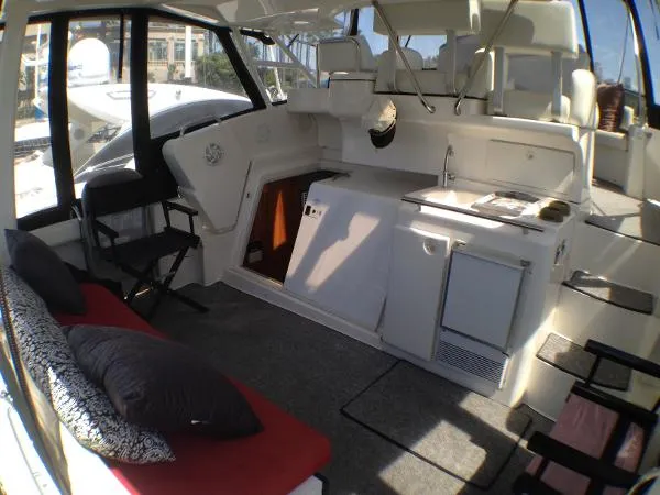 Slide: The Image of Silverton 352 aft cabin motor yacht 2000 - 3