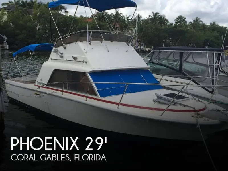 Slide: The Image of Phoenix Bass Boat 29 Convertble 1980 - 0