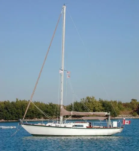 Slide: The Image of Columbia Custom 40 Centerboard 1966 - 0