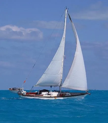 Slide: The Image of Columbia Custom 40 Centerboard 1966 - 1