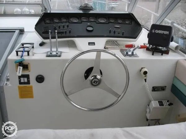 Slide: The Image of Trojan 10 Meter 340 Mid-Cabin Express 1987 - 6