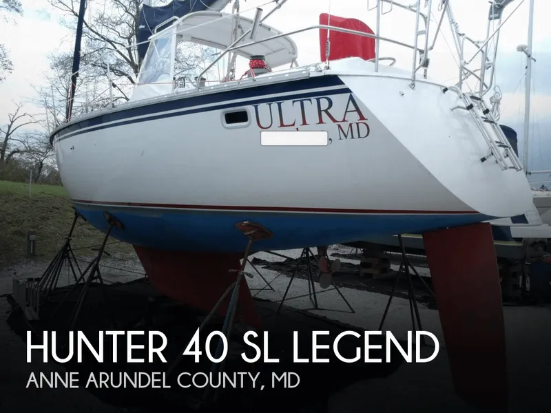 Slide: The Image of Hunter 40 SL Legend 1985 - 0