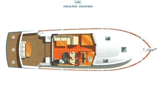 Slide: The Image of Grand Banks Eastbay 50 SX 2014 - 1