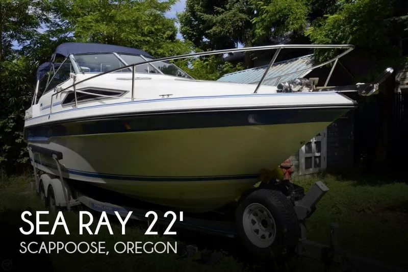 Slide: The Image of Sea Ray 220 Overnighter 1989 - 0