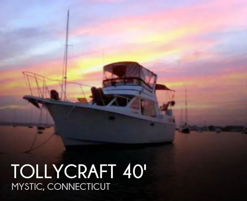 Slide: The Image of Tollycraft 40 Sundeck 1989 - 0