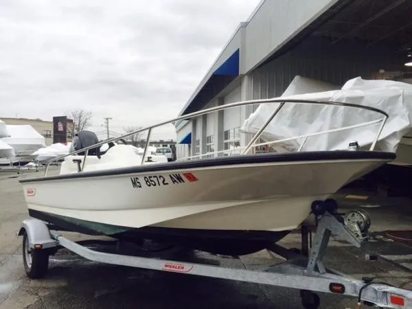 Slide: The Image of Boston Whaler 150 Sport with Trailer 2008 - 0