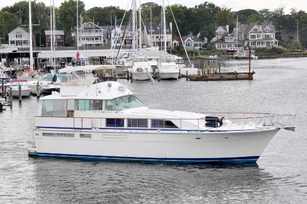 Slide: The Image of Bertram Huge Sun Deck & aft cabin 1984 - 0