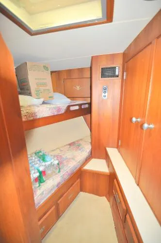 Slide: The Image of Bertram Huge Sun Deck & aft cabin 1984 - 11