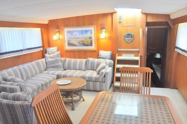 Slide: The Image of Bertram Huge Sun Deck & aft cabin 1984 - 7