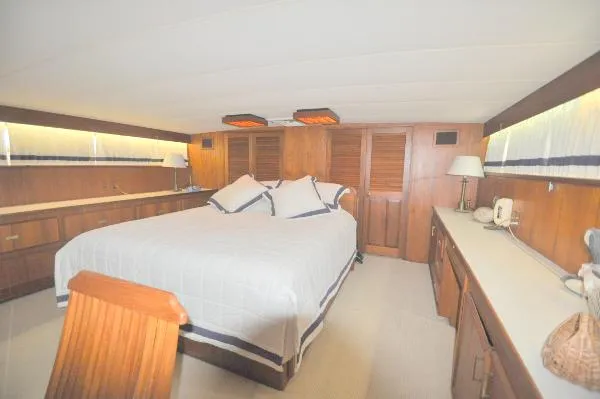Slide: The Image of Bertram Huge Sun Deck & aft cabin 1984 - 8