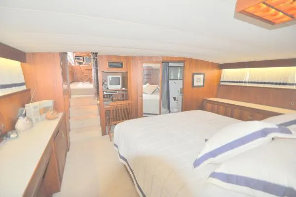 Slide: The Image of Bertram Huge Sun Deck & aft cabin 1984 - 9