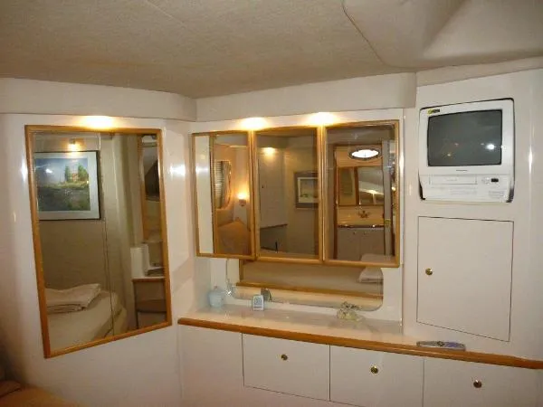 Slide: The Image of Sea Ray 42 Aft Cabin 1996 - 10