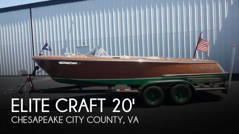 Slide: The Image of Classic Era Watercraft 20 Riviera Runabout 1985 - 0