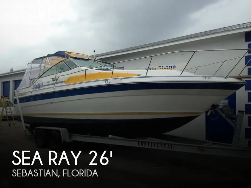 Slide: The Image of Sea Ray 268 Sundancer 1989 - 0