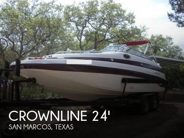 Slide: The Image of Crownline Boats 239 Deck Boat 2002 - 0