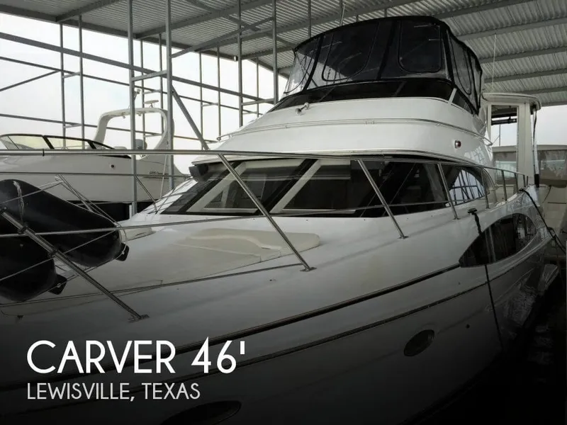 Slide: The Image of Carver Yachts 444 Cockpit Motoryacht 2001 - 0