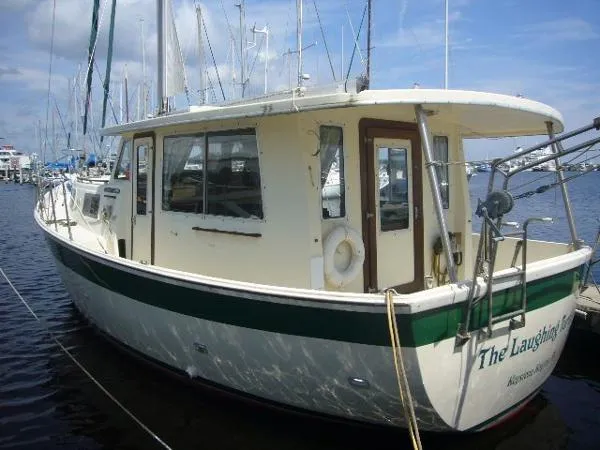 Slide: The Image of Schucker 436 Pilothouse Motorsailer 1979 - 3
