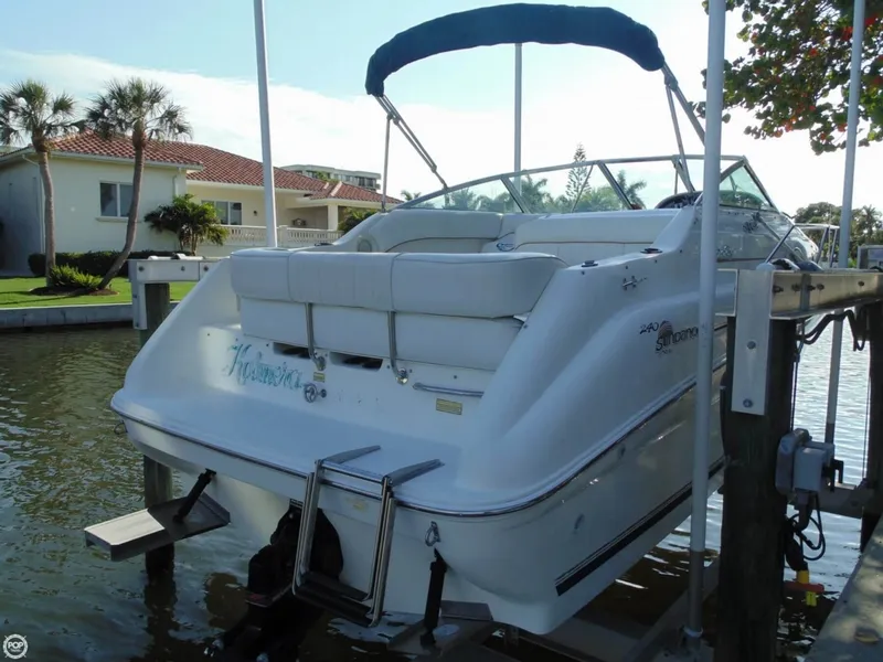 Slide: The Image of Sea Ray 240 Sundancer 1998 - 7