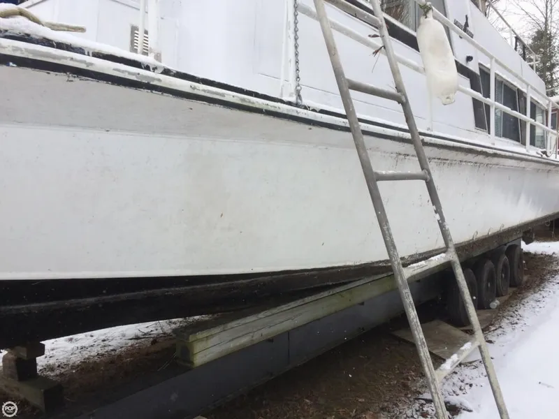 Slide: The Image of Kings Craft 40 Houseboat 1974 - 10