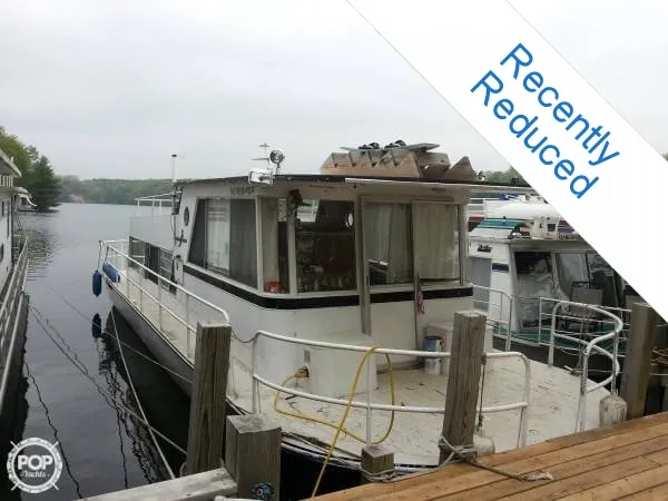 Slide: The Image of Kings Craft 40 Houseboat 1974 - 2