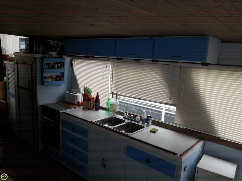 Slide: The Image of Kings Craft 40 Houseboat 1974 - 3