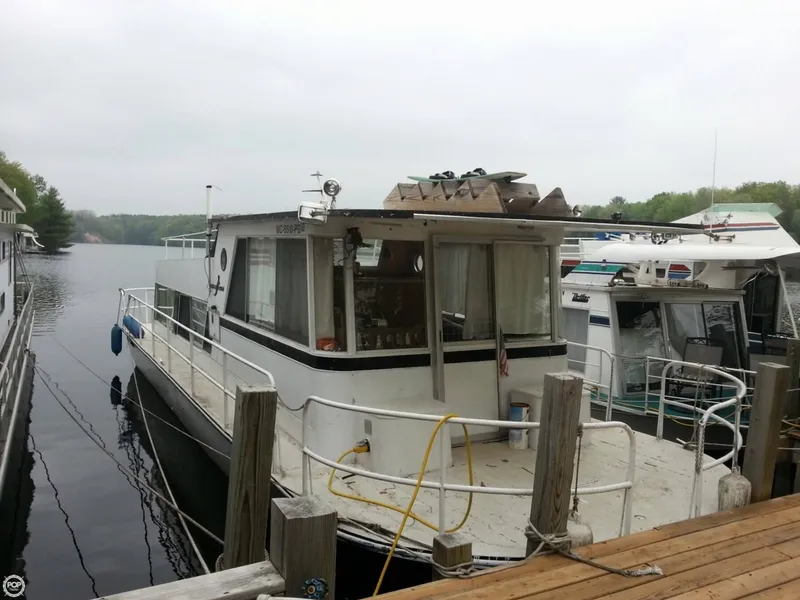 Slide: The Image of Kings Craft 40 Houseboat 1974 - 4