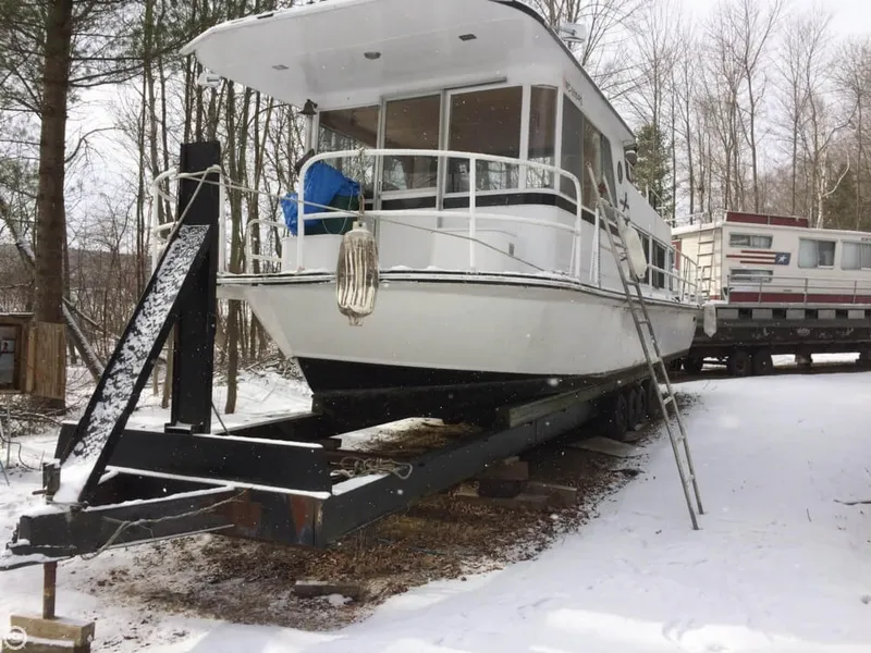 Slide: The Image of Kings Craft 40 Houseboat 1974 - 7