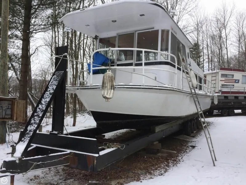 Slide: The Image of Kings Craft 40 Houseboat 1974 - 8
