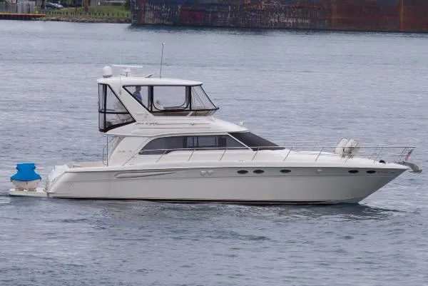 Slide: The Image of Sea Ray 480 Sedan Bridge Fresh Water only 1999 - 0