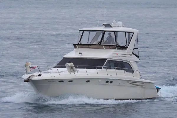 Slide: The Image of Sea Ray 480 Sedan Bridge Fresh Water only 1999 - 1