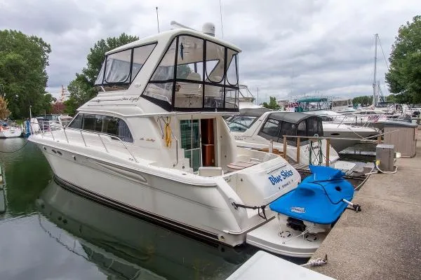 Slide: The Image of Sea Ray 480 Sedan Bridge Fresh Water only 1999 - 4
