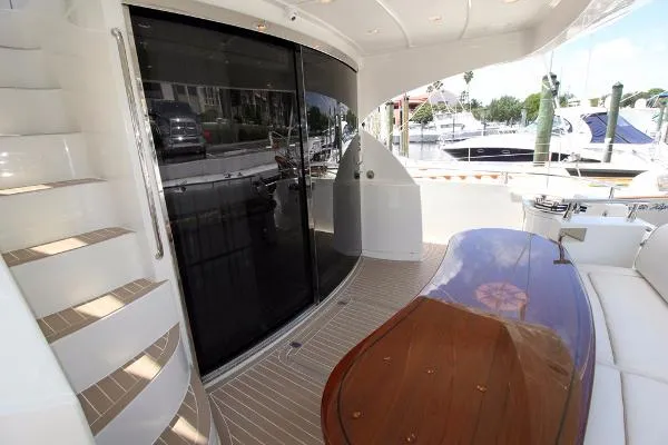 Slide: The Image of Marquis Motoryacht Davit and lift 2004 - 2