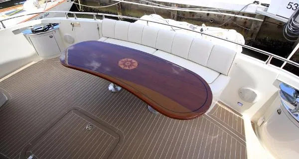 Slide: The Image of Marquis Motoryacht Davit and lift 2004 - 3