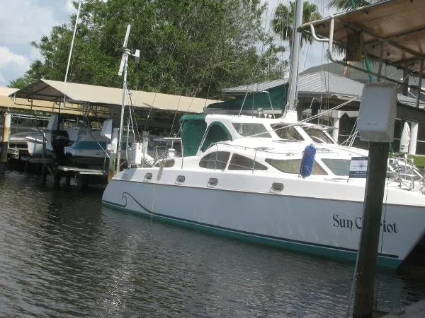 Slide: The Image of Prout 45 Owner's Version Catamaran 1996 - 5