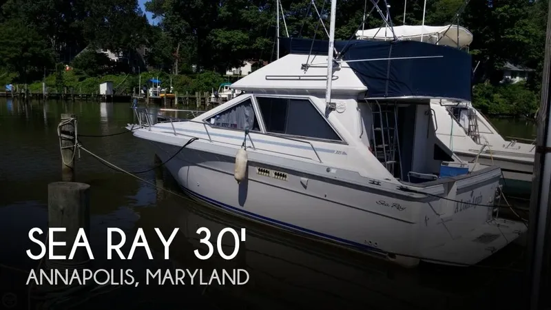 Slide: The Image of Sea Ray 305 Sedan Bridge 1988 - 0