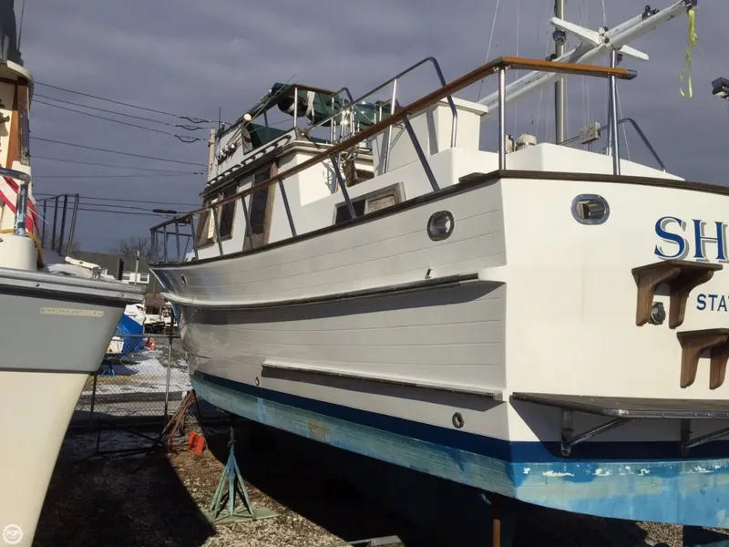 Slide: The Image of Monk 36 Trawler 1986 - 5