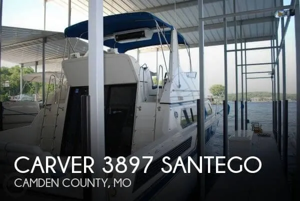 Slide: The Image of Carver Yachts 3897 Santego 1990 - 0