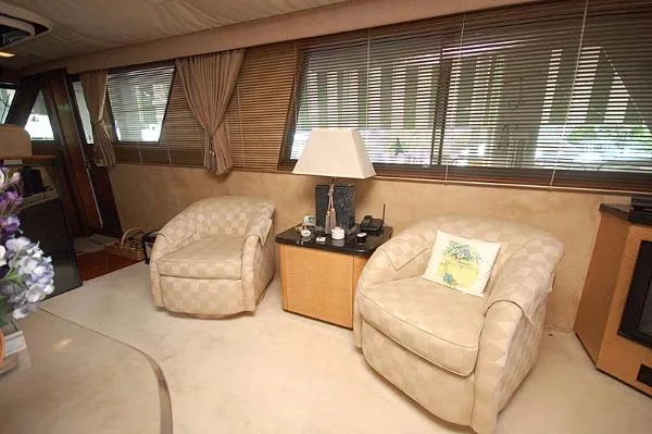 Slide: The Image of Hatteras Cockpit Motor Yacht 1988 - 9