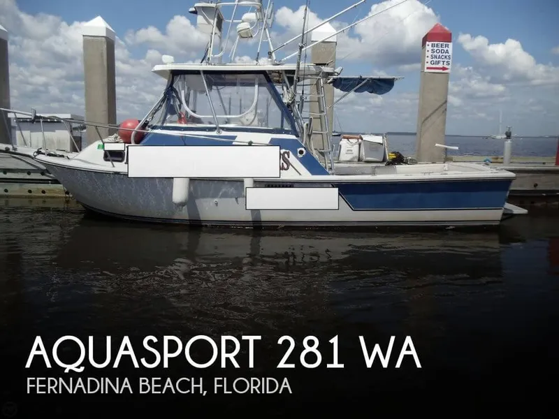 Slide: The Image of Aquasport 281 WA 1988 - 0