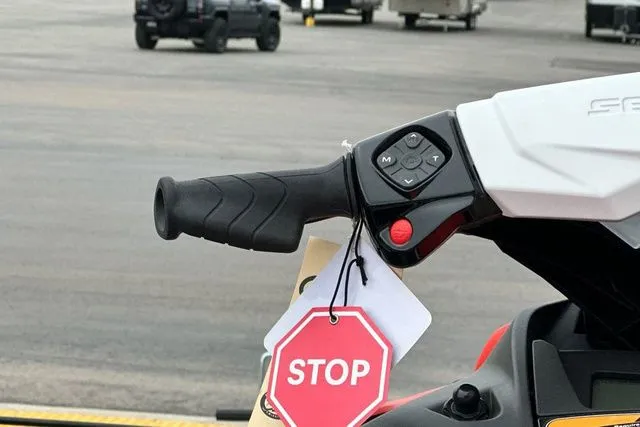 Slide: The Image of Close-up of 2026 Sea-Doo SPARK with stop sign. - 31
