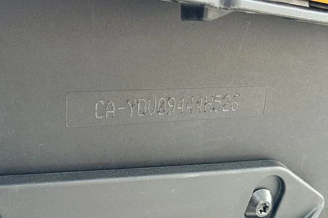 Slide: The Image of Serial number on Sea-Doo PWC SPARK 2026, model 90 OR 2UP IBR 26. - 34