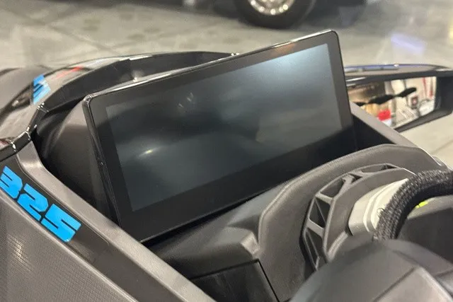 Slide: The Image of Close-up of a modern Sea-Doo jet ski display with digital screen and controls. - 15