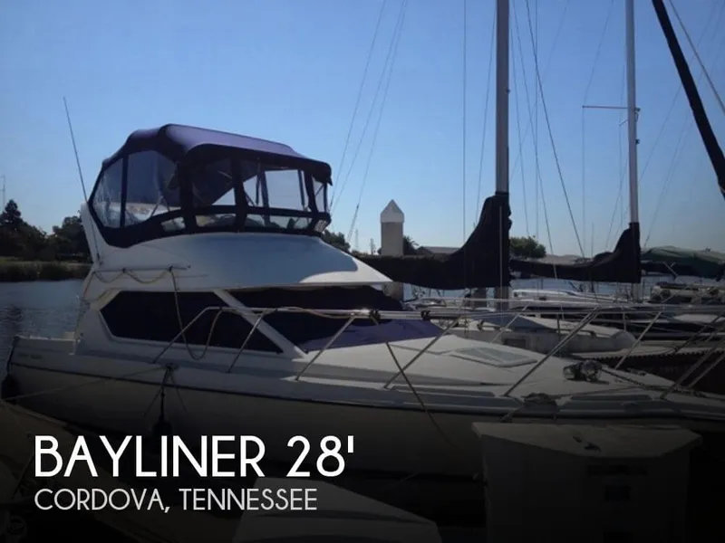 Slide: The Image of Bayliner 288 Classic Cruiser 2003 - 0