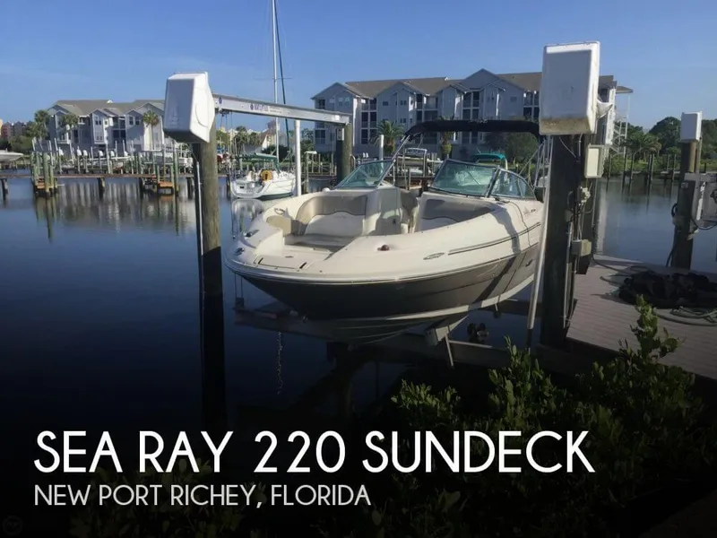 Slide: The Image of Sea Ray 220 Sundeck 2006 - 0