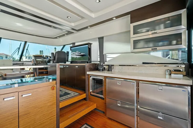 Slide: The Image of 2016 Tiara Yachts 50 Flybridge - Salon - 14