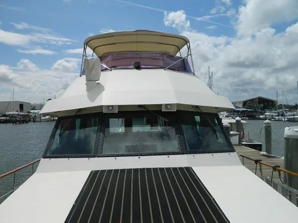 Slide: The Image of Hatteras Flybridge 1988 - 2