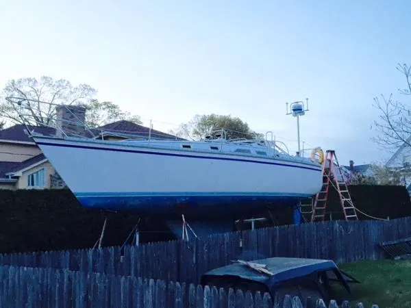 Slide: The Image of Hunter Sloop 1985 - 2