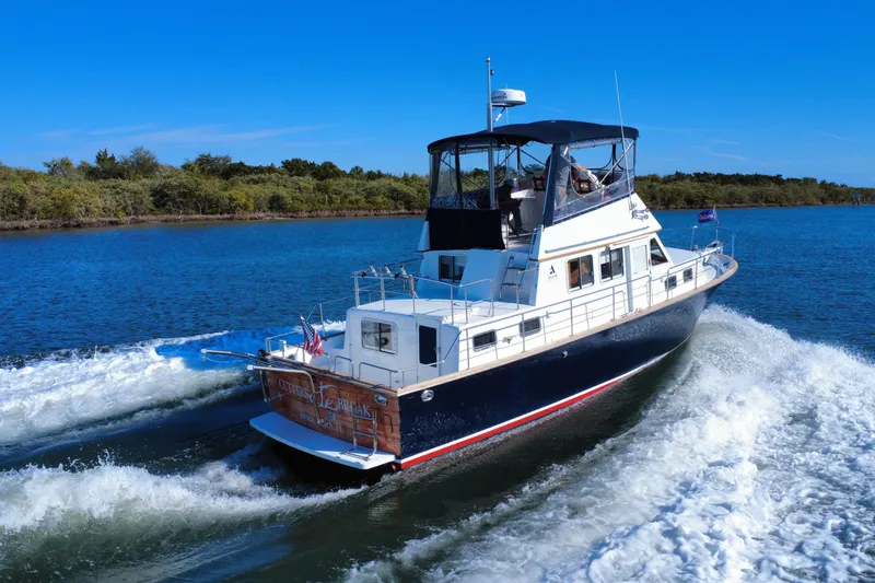 Slide: The Image of 2006 Albin 40 North Sea Cutter cruising on a sunny day. - 2