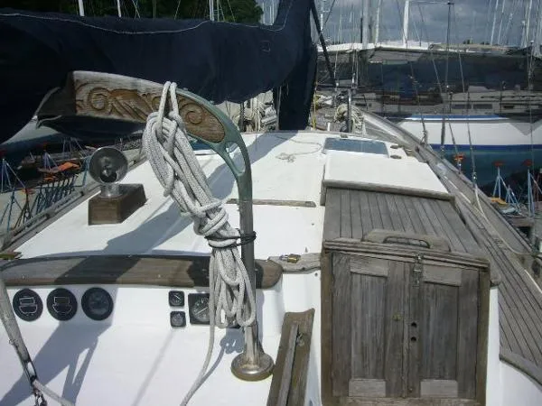 Slide: The Image of Spindrift 43 Pilothouse 1984 - 11